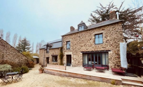CAJALOU, Belle Maison pour vos vacances à 10mn des joyaux de la Côte de la Côte d'Emeraude , Saint-Malo , Saint-Briac, Saint-Lunaire , et à 15 mn au calme de la nature avec un magnifique parc et proch